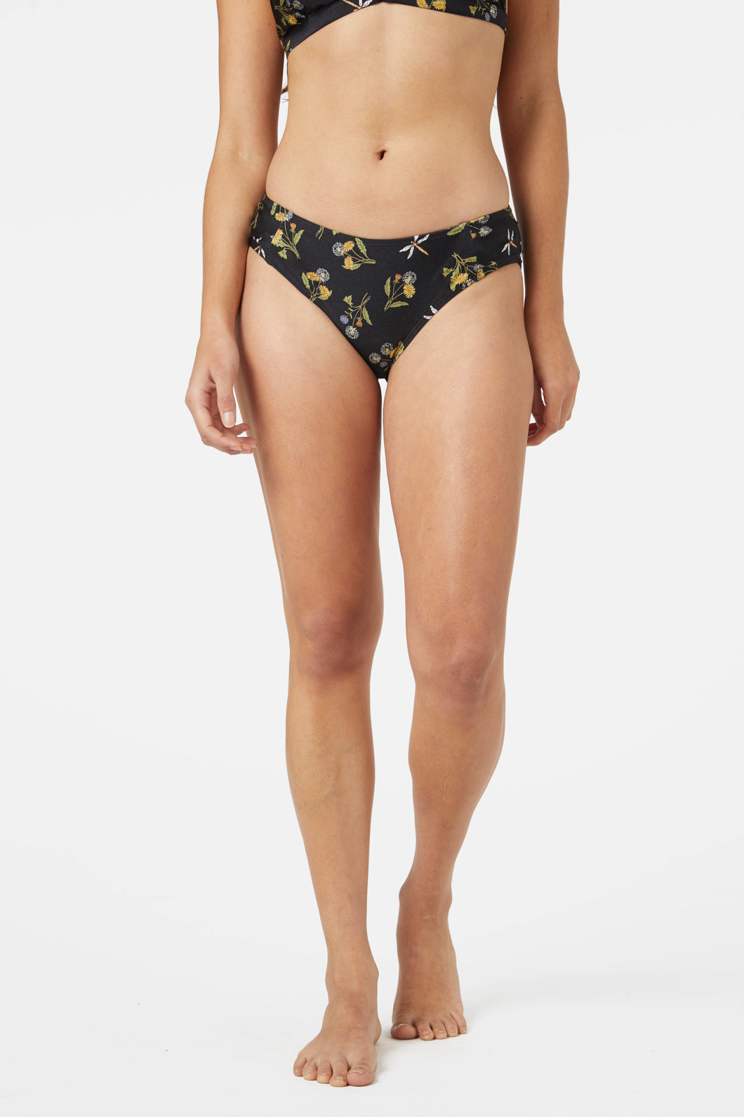 Princess Highway - Dandelion Bikini Bottom - black