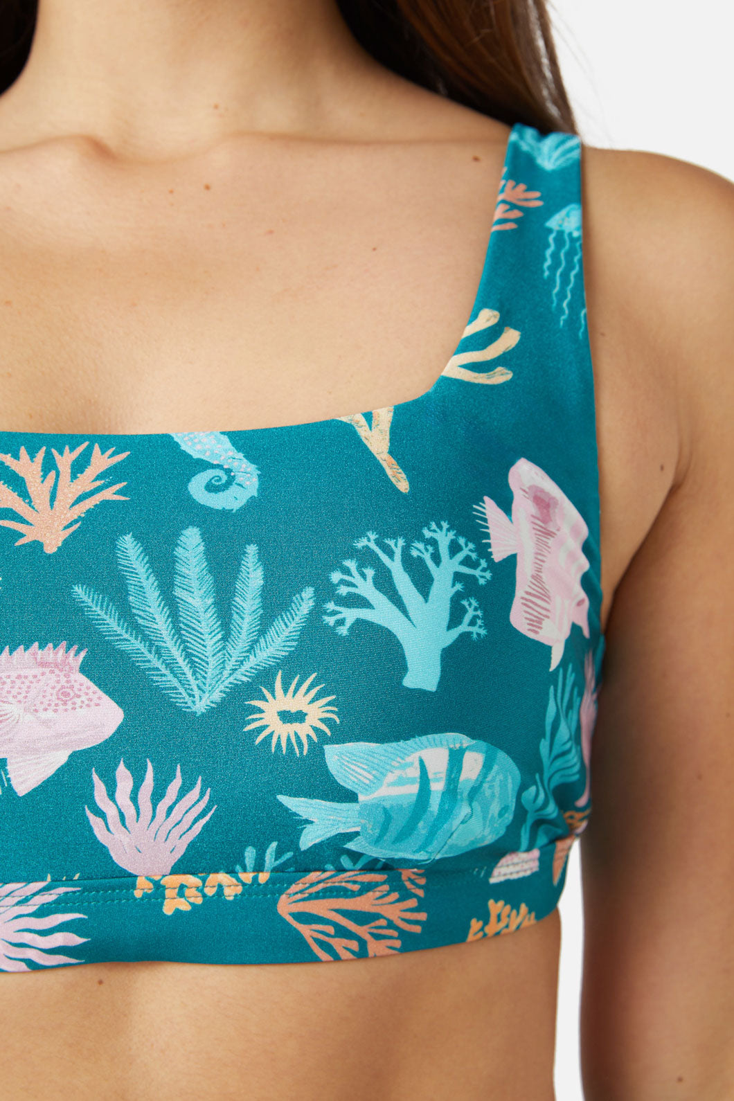 Princess Highway - Oceania Bikini Top - teal