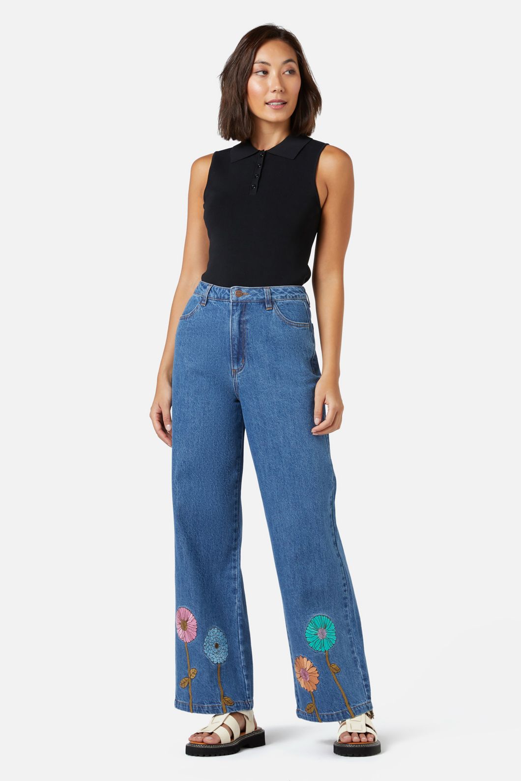 Princess Highway - Jen Polo Knit - black