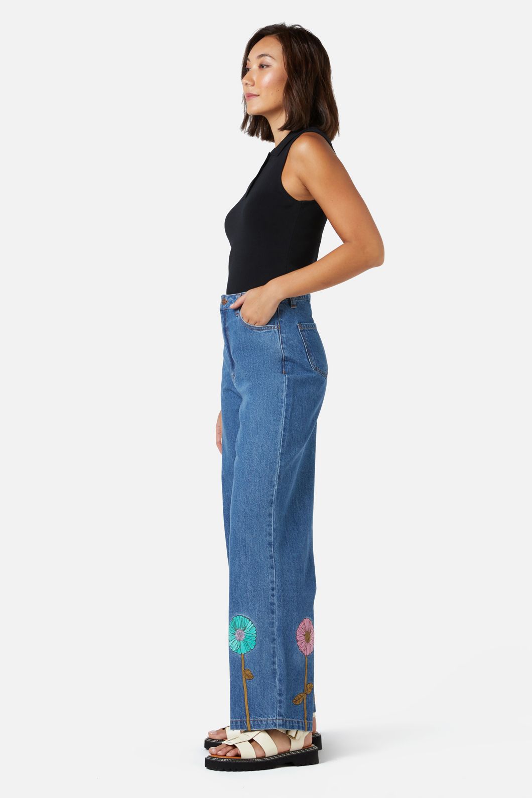 Princess Highway - Jen Polo Knit - black