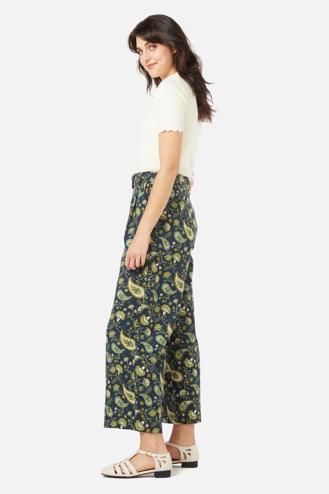 Princess Highway - Boho Paisley Pant - green