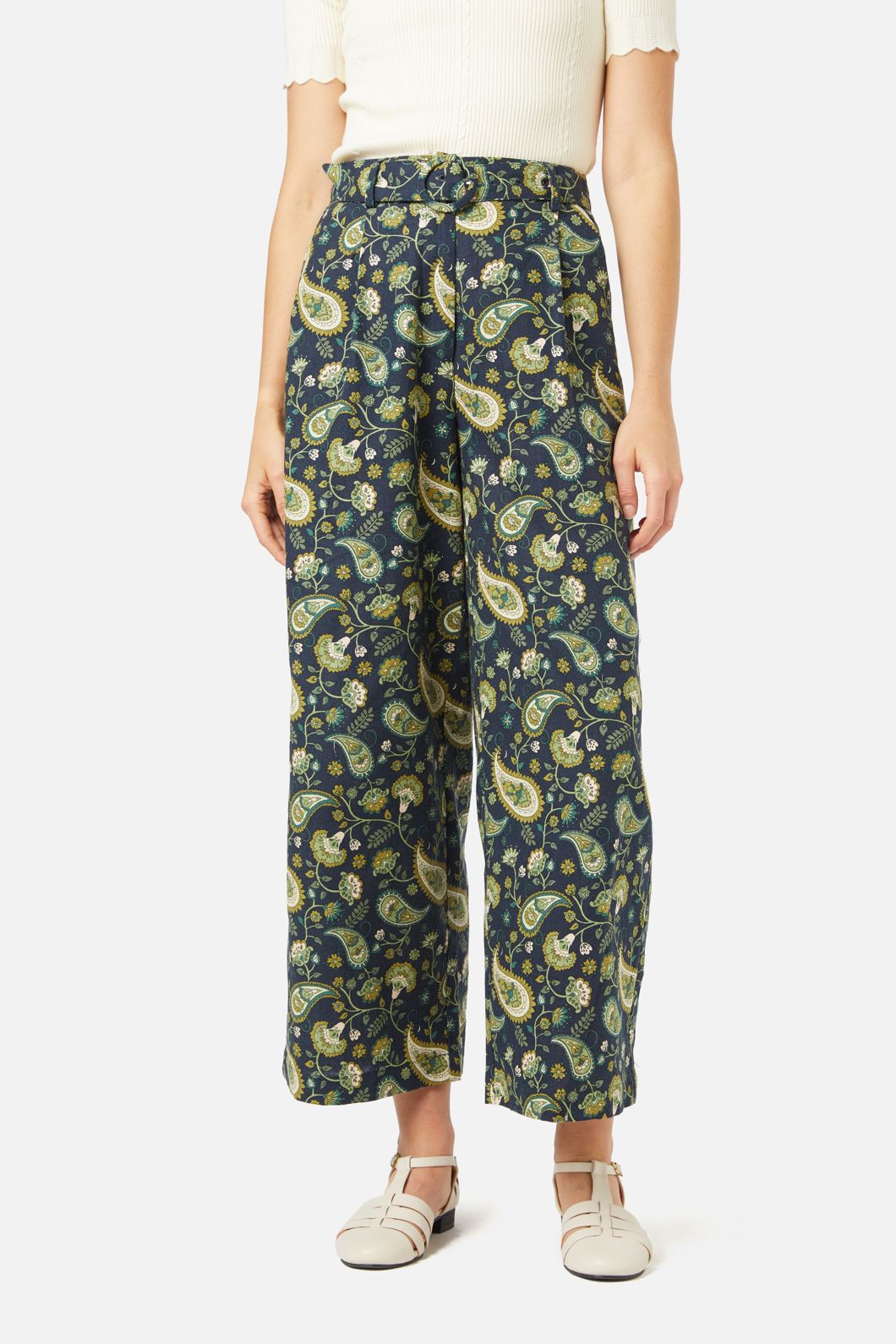 Princess Highway - Boho Paisley Pant - green