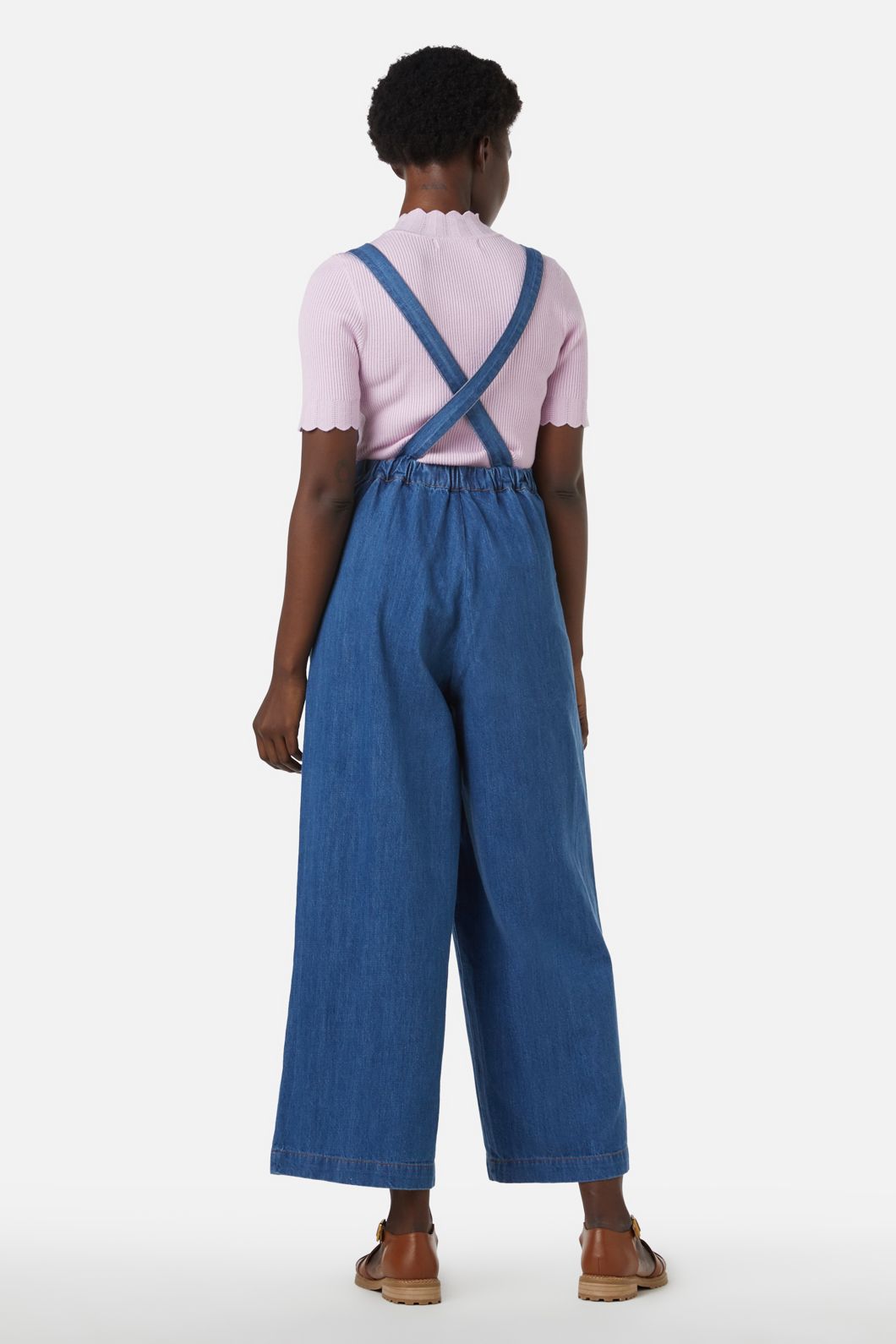 Princess Highway - Parrot Emb Overall - mid-denim