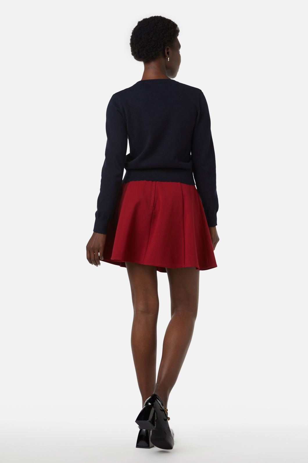 Princess Highway - Berry Sweet Emb Cardi - navy