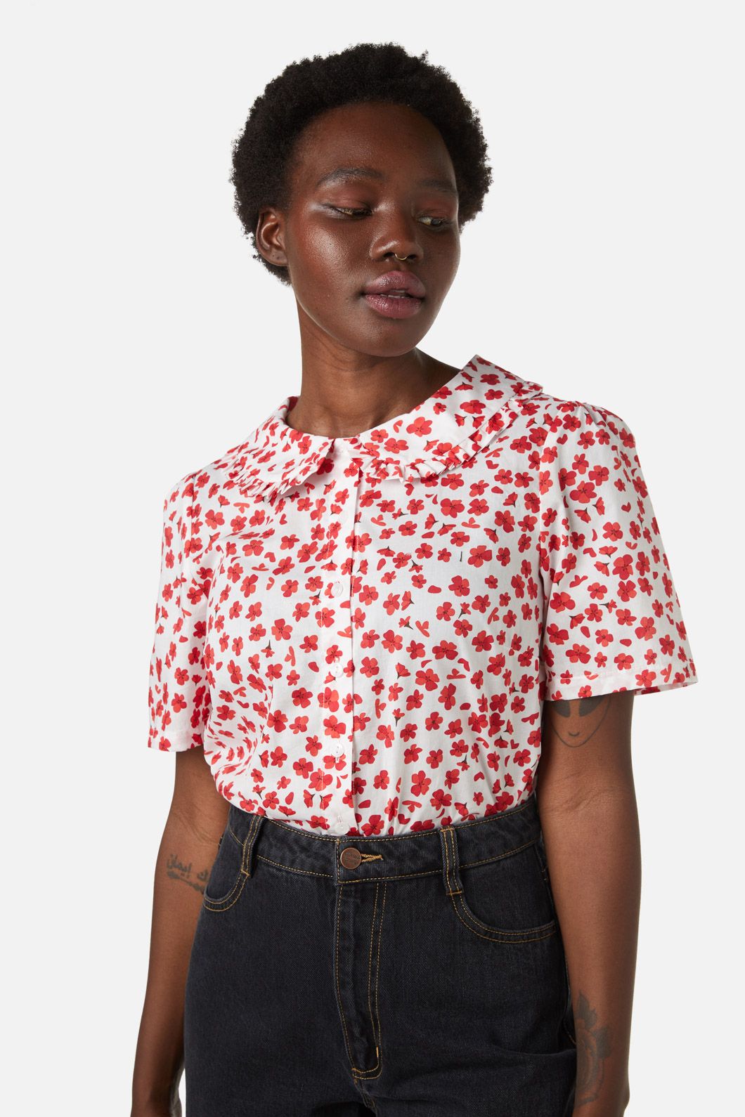 Princess Highway - Mille Fleur Blouse - cream