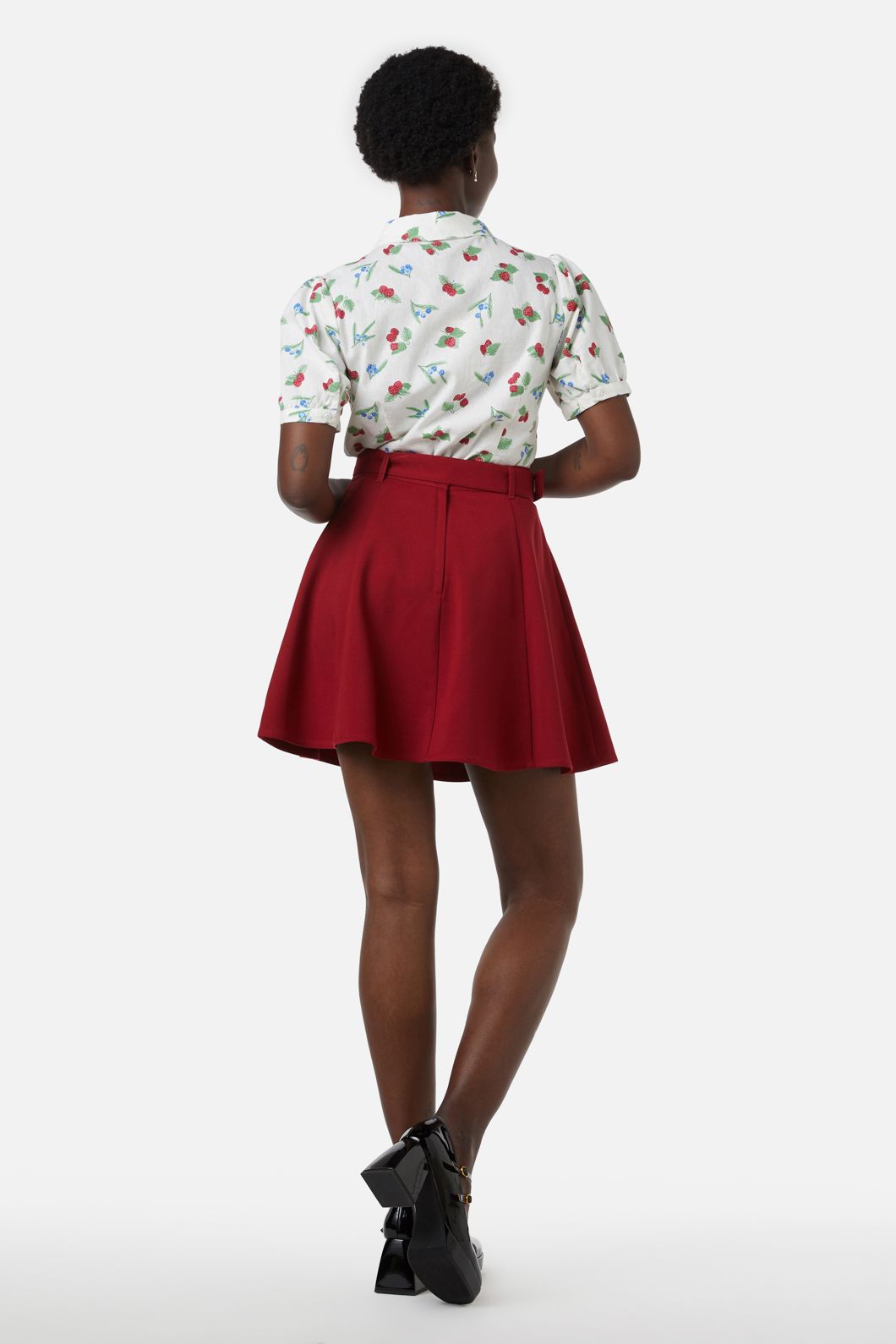 Princess Highway - Ruby Mini Skirt - red