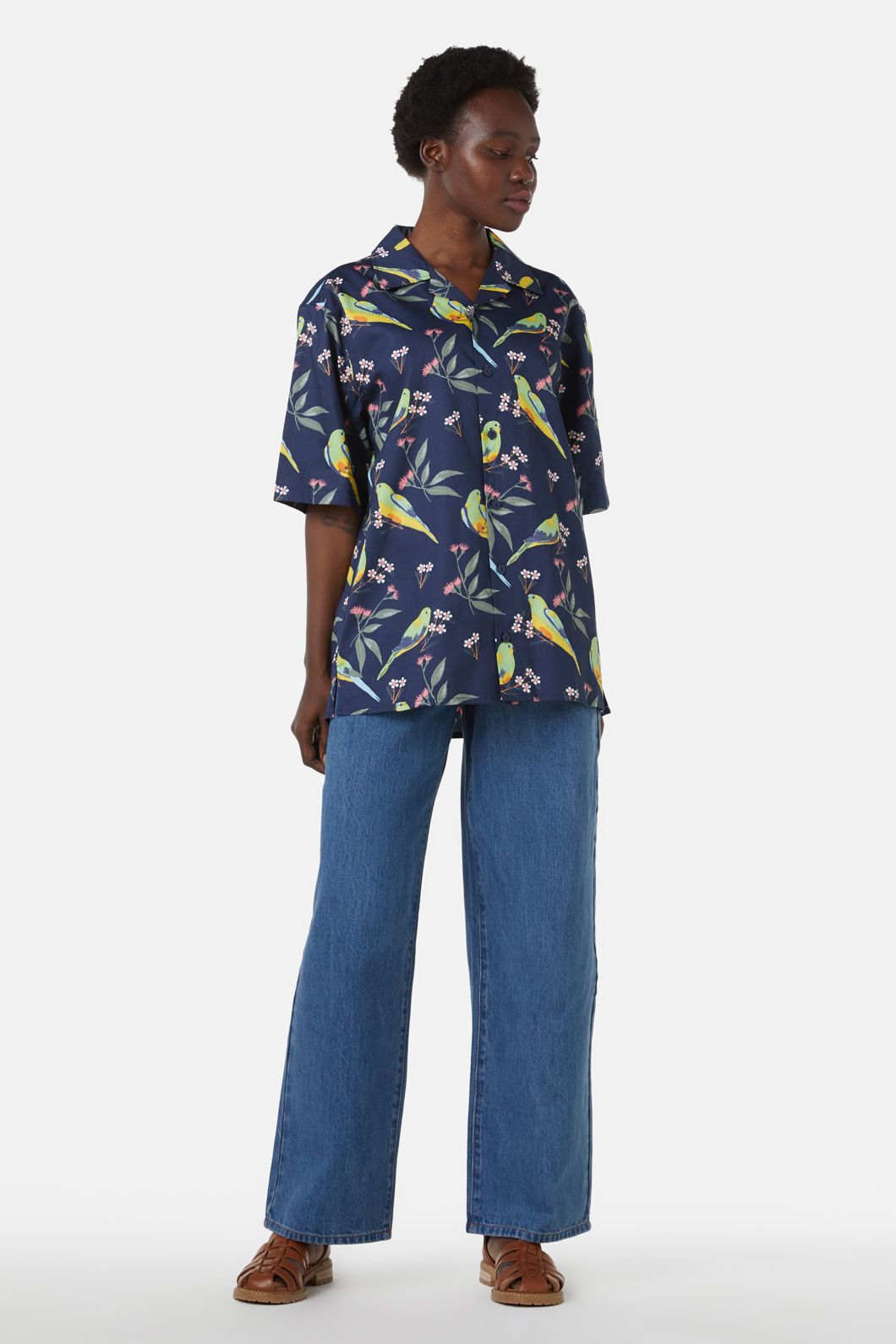 Princess Highway - Parrot Shirt - navy
