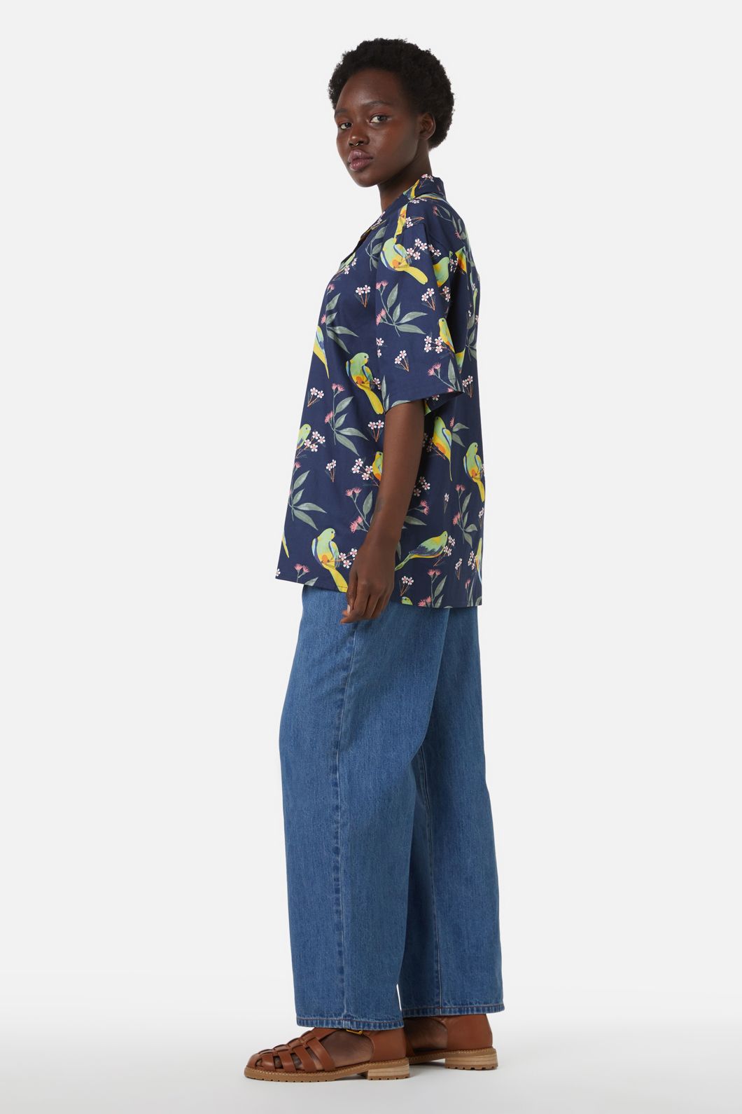 Princess Highway - Parrot Shirt - navy