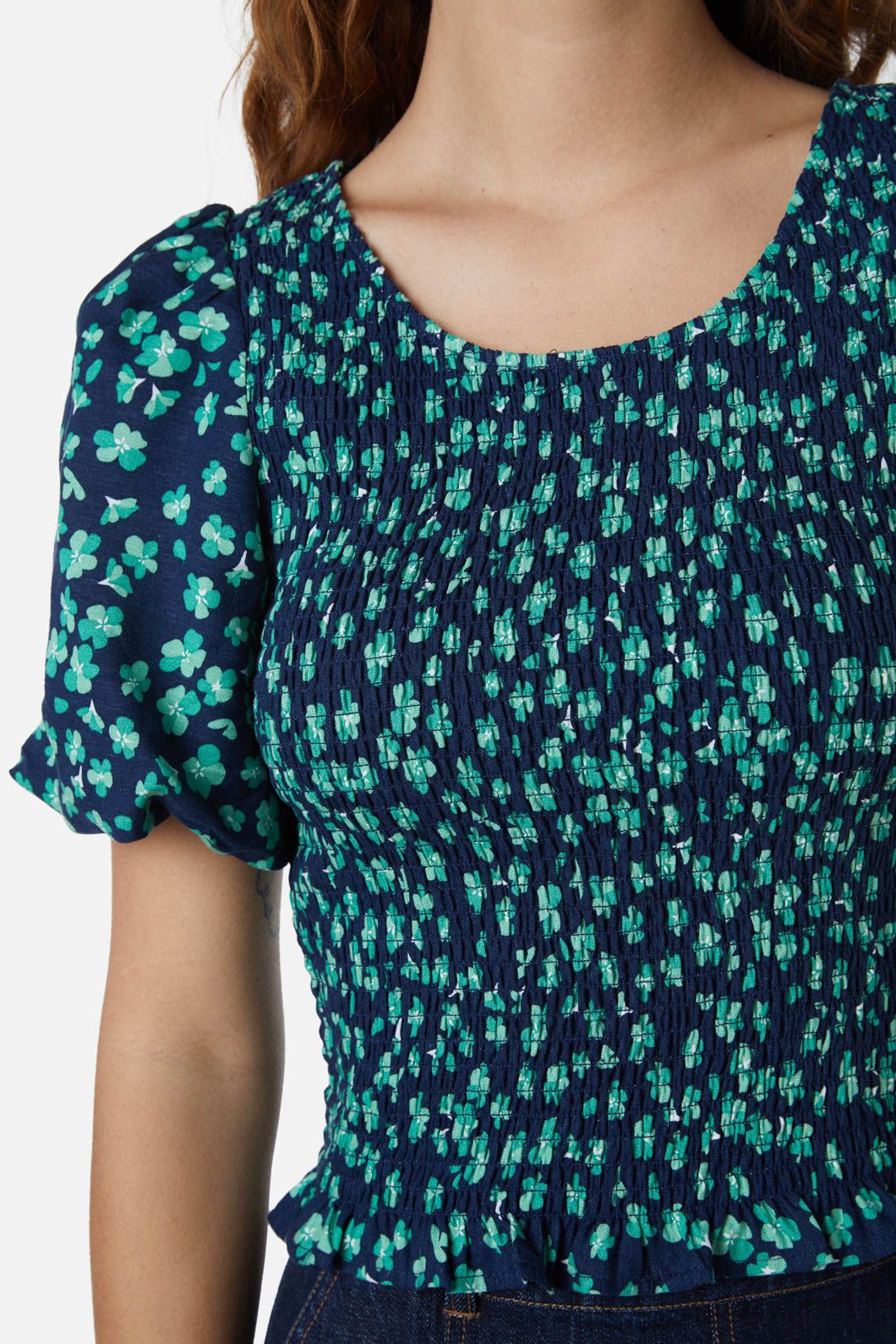 Princess Highway - Mille Fleur Top - navy