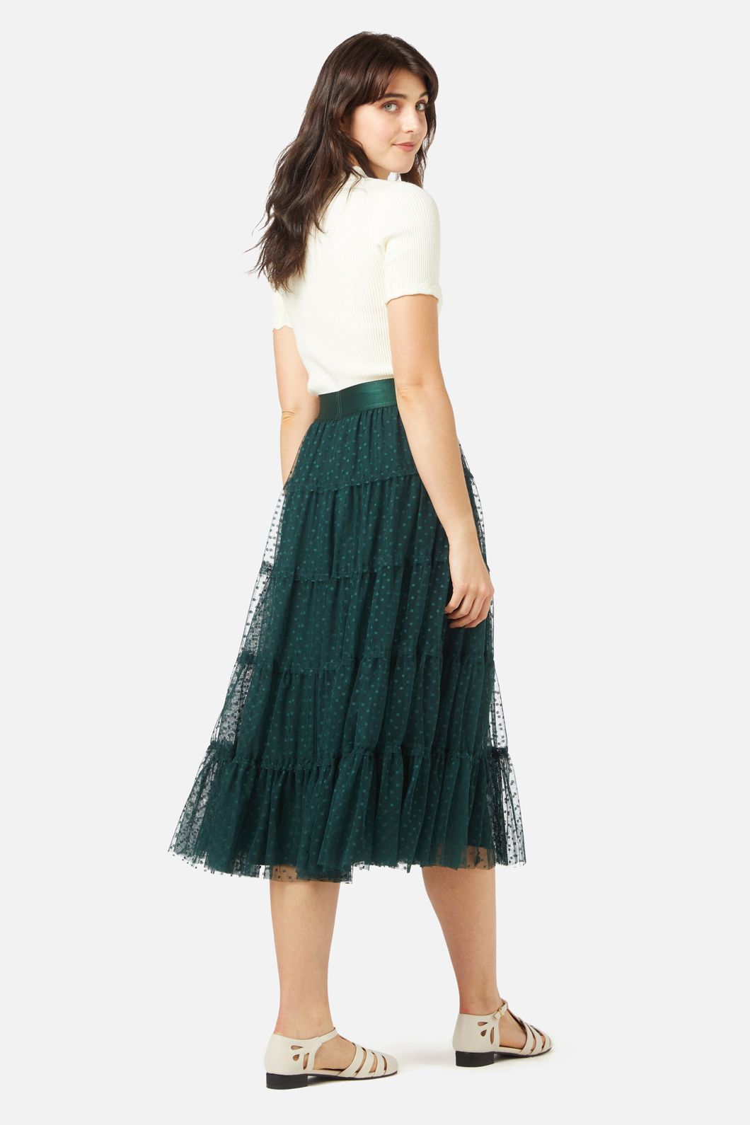 Princess Highway - Avery Tulle Skirt - green