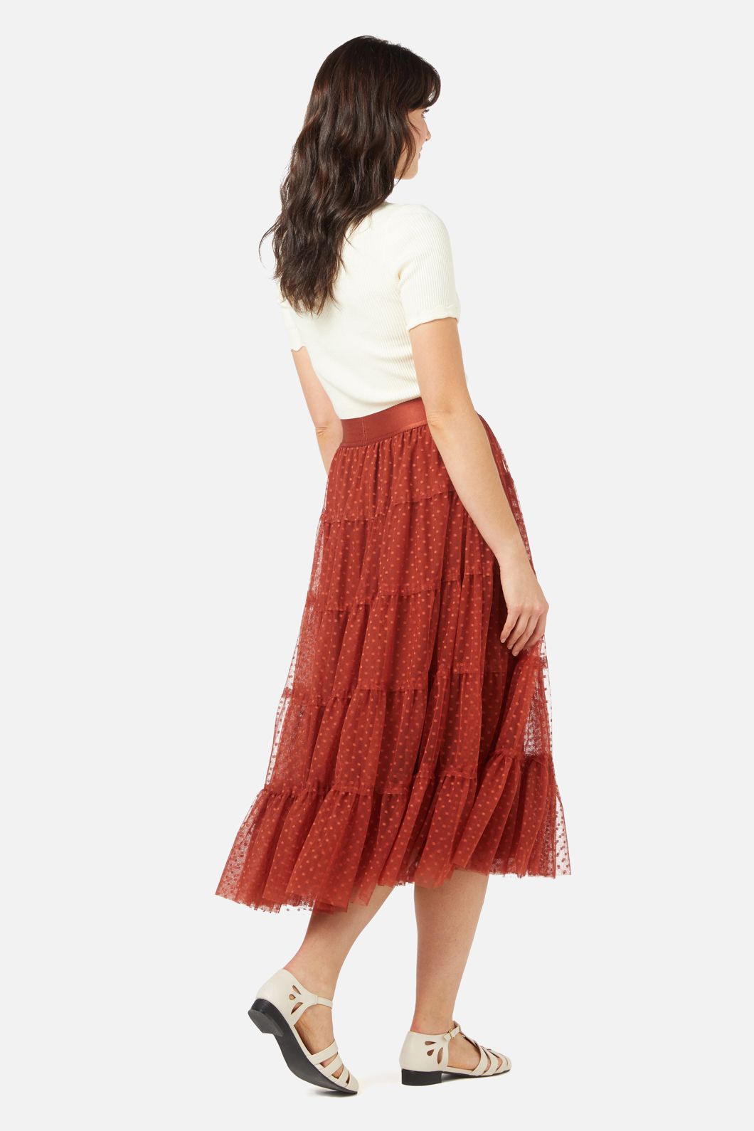 Princess Highway - Avery Tulle Skirt - rust