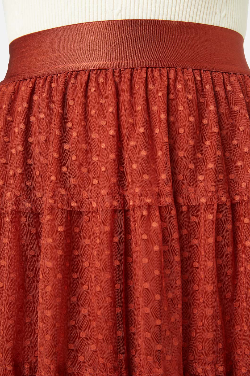 Princess Highway - Avery Tulle Skirt - rust