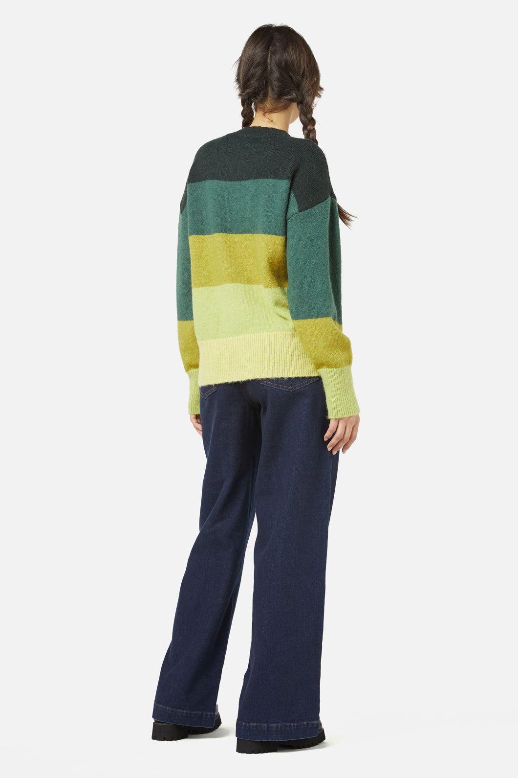 Princess Highway - Iona Stripe Sweater - green