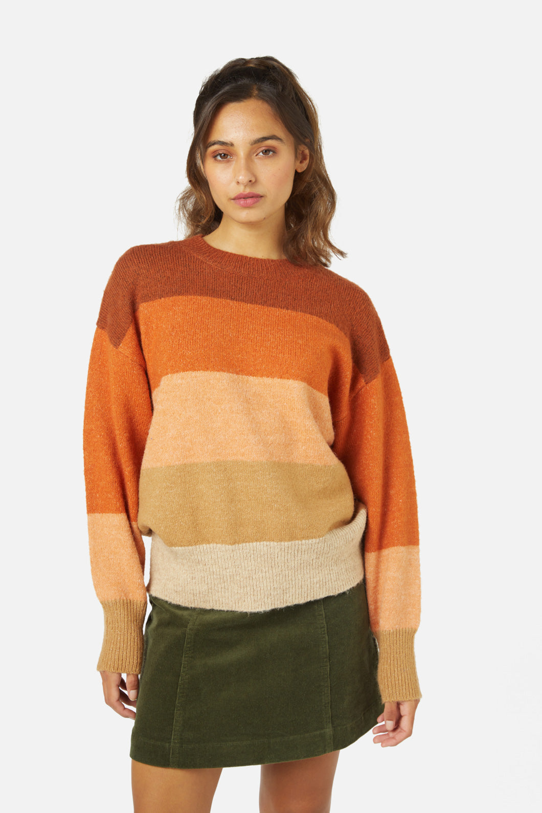 Princess Highway - Iona Stripe Sweater - tan