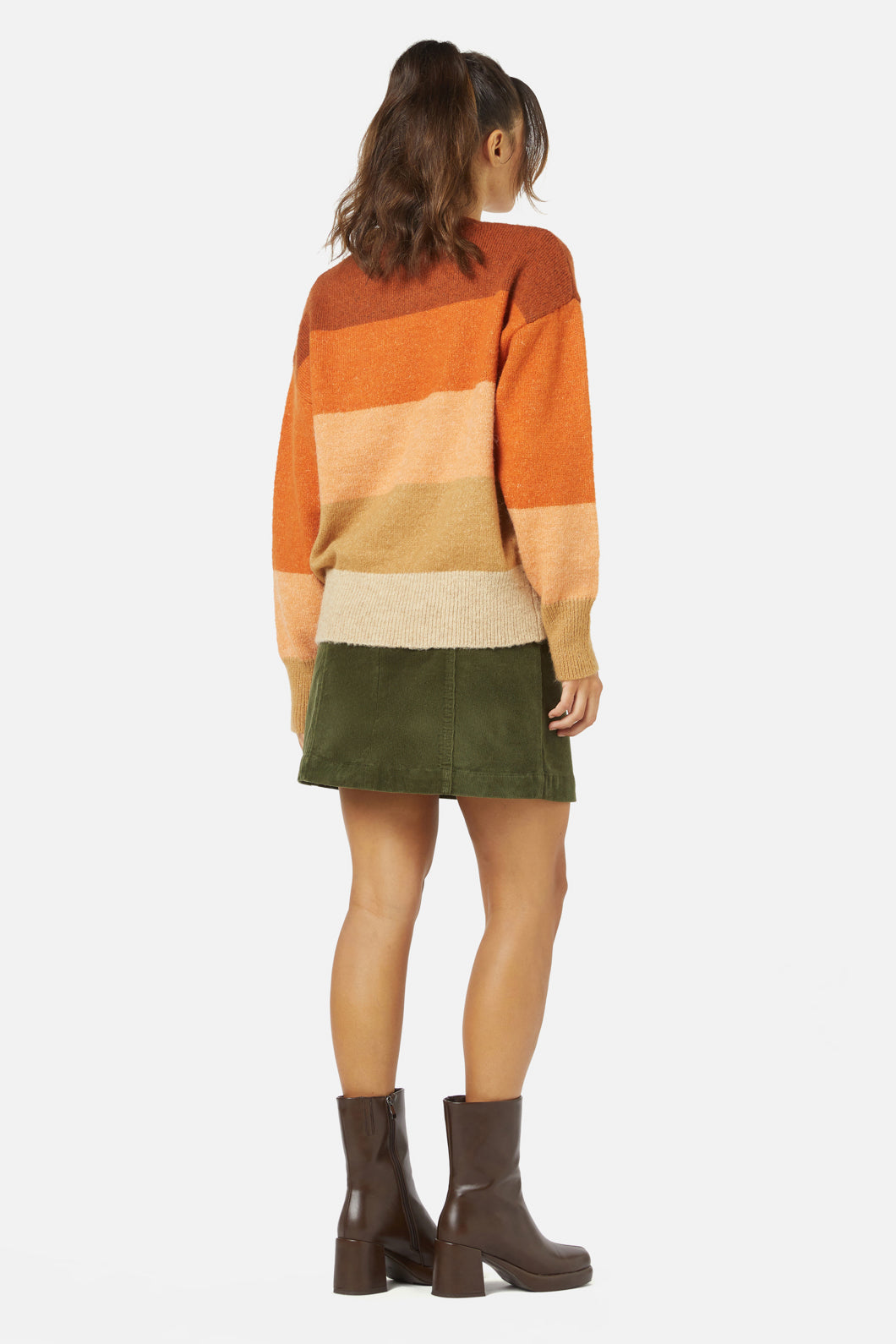 Princess Highway - Iona Stripe Sweater - tan