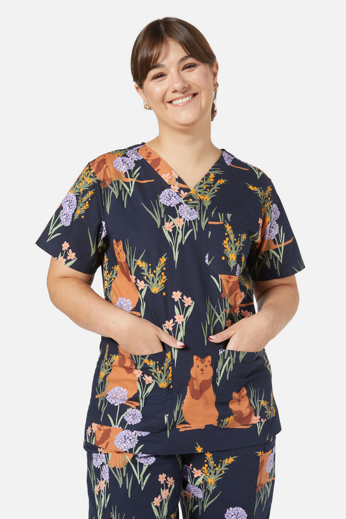 Quokka Scrub Set Dangerfield