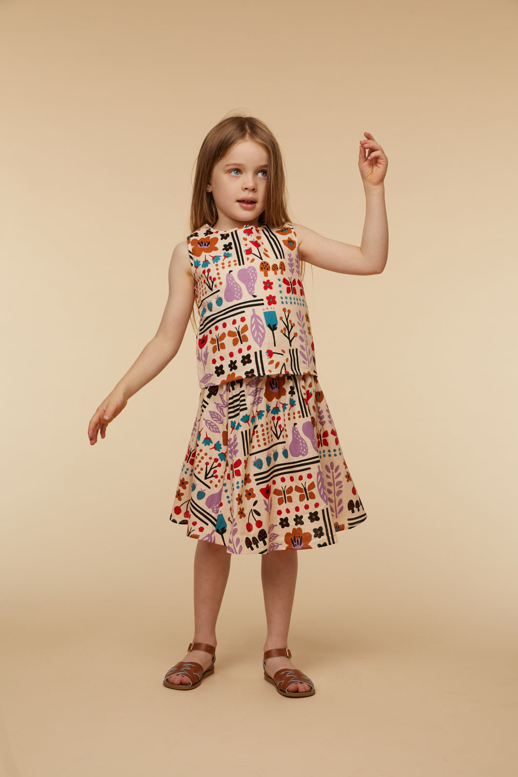 Princess Highway Kids - Variety Day Skirt - cream