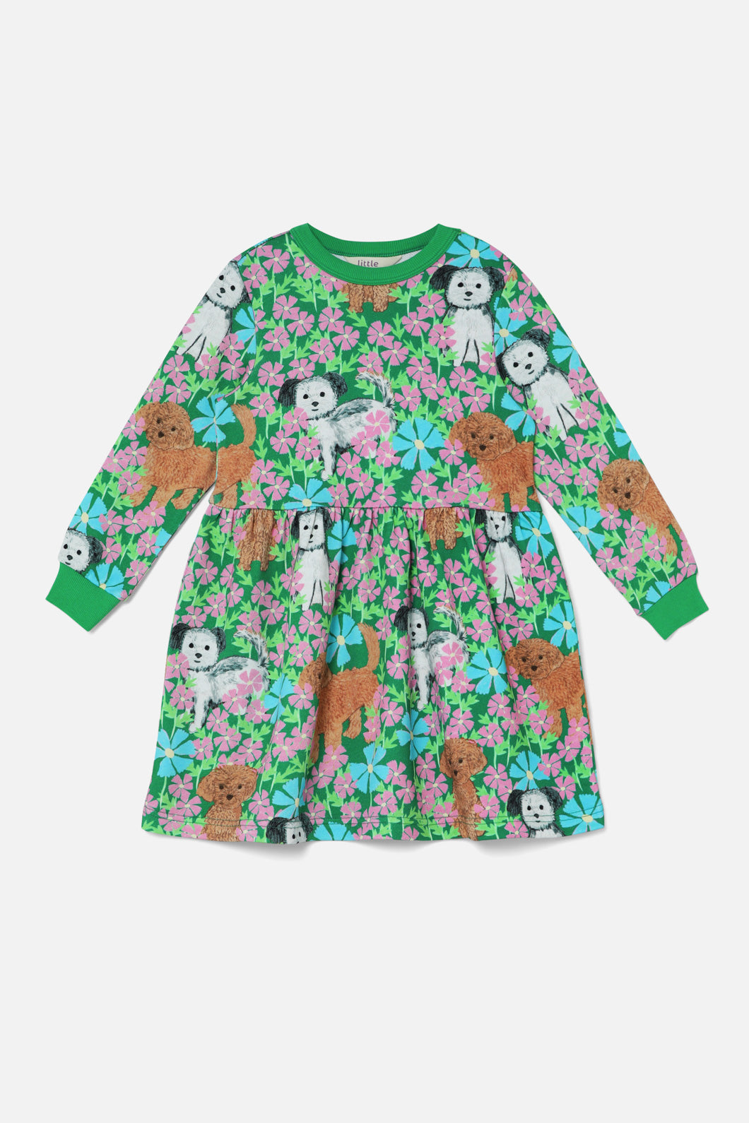 Princess Highway Kids - Lucy And Nina Kids Sweater Dress - green