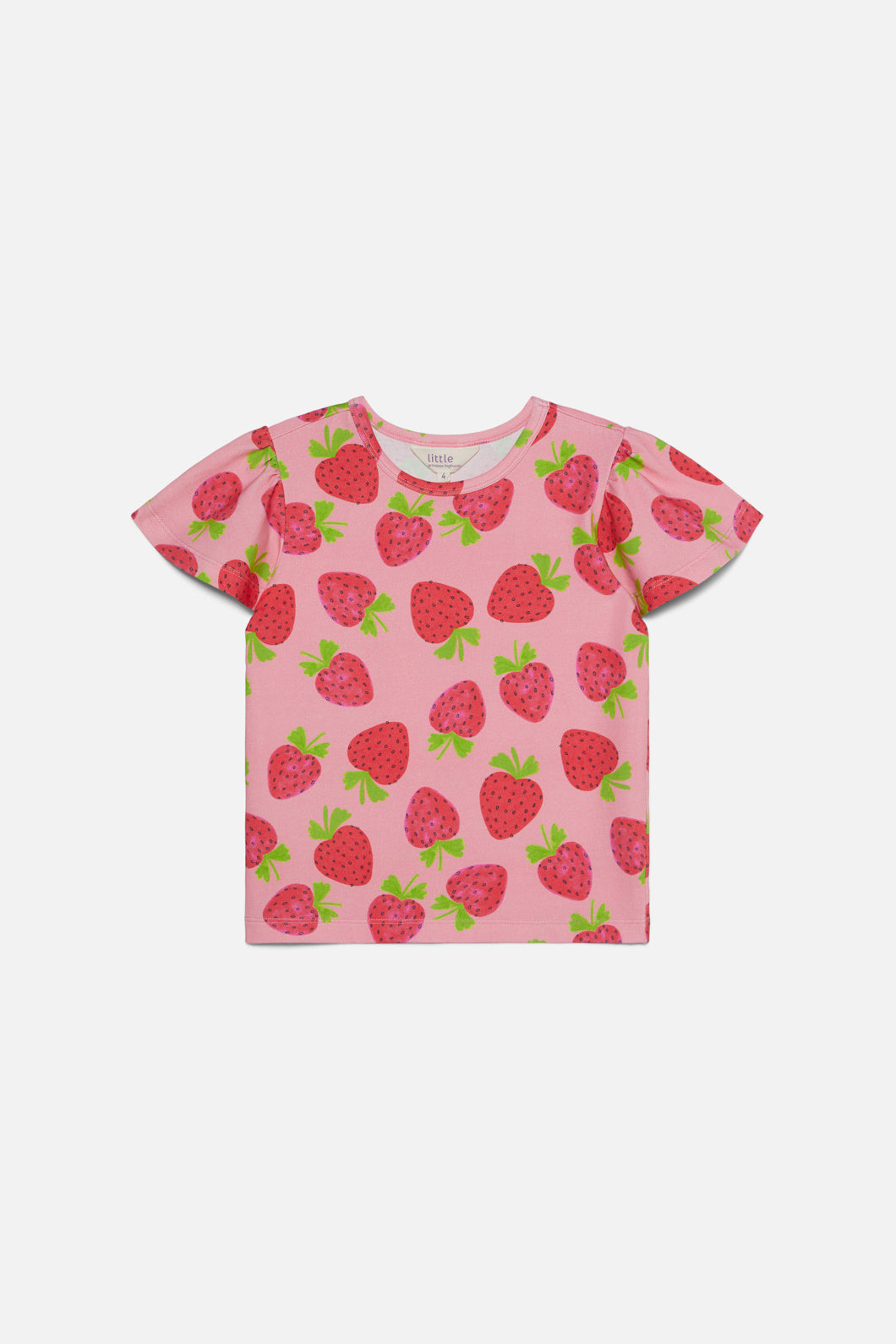 Princess Highway Kids - Strawberry Kids Tee - pink