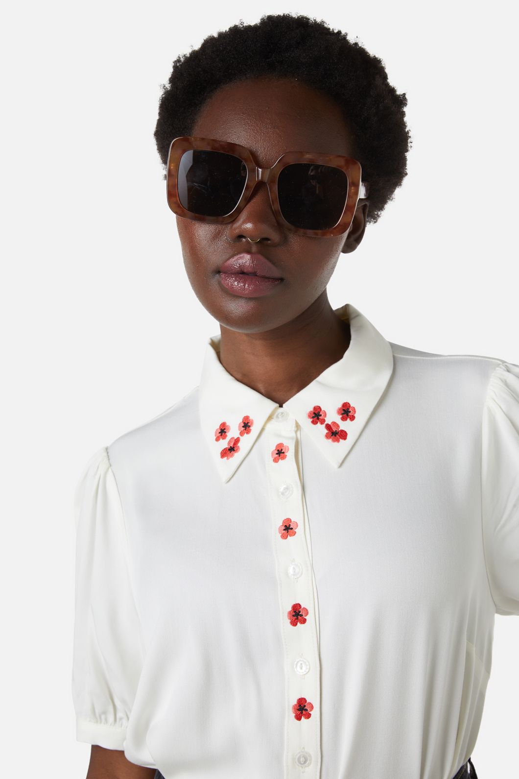 Princess Highway - Oversized Square Sunglasses - tort