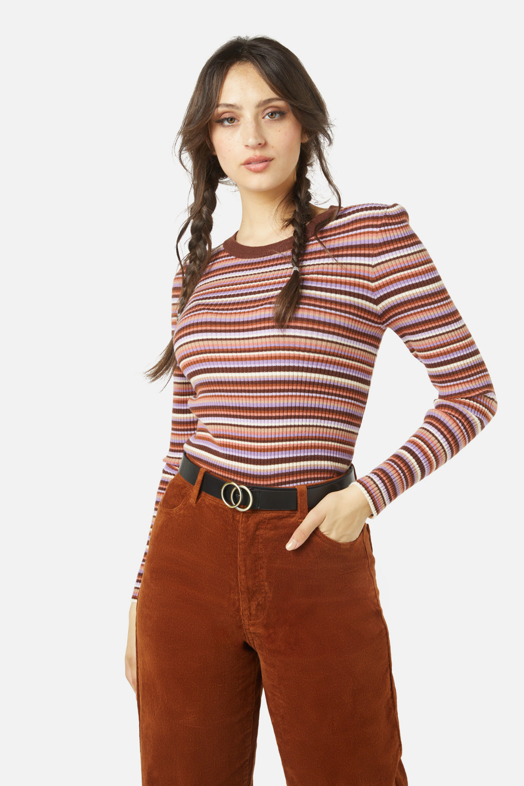 Princess Highway - Two Circles Belt - black