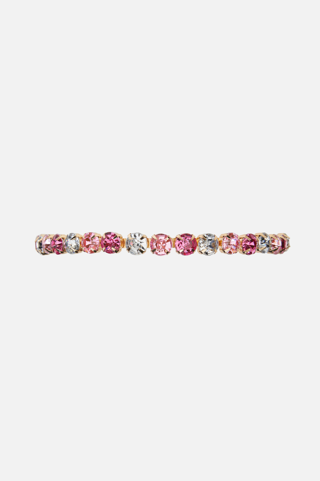 Princess Highway - Rhinestone Headband - pink