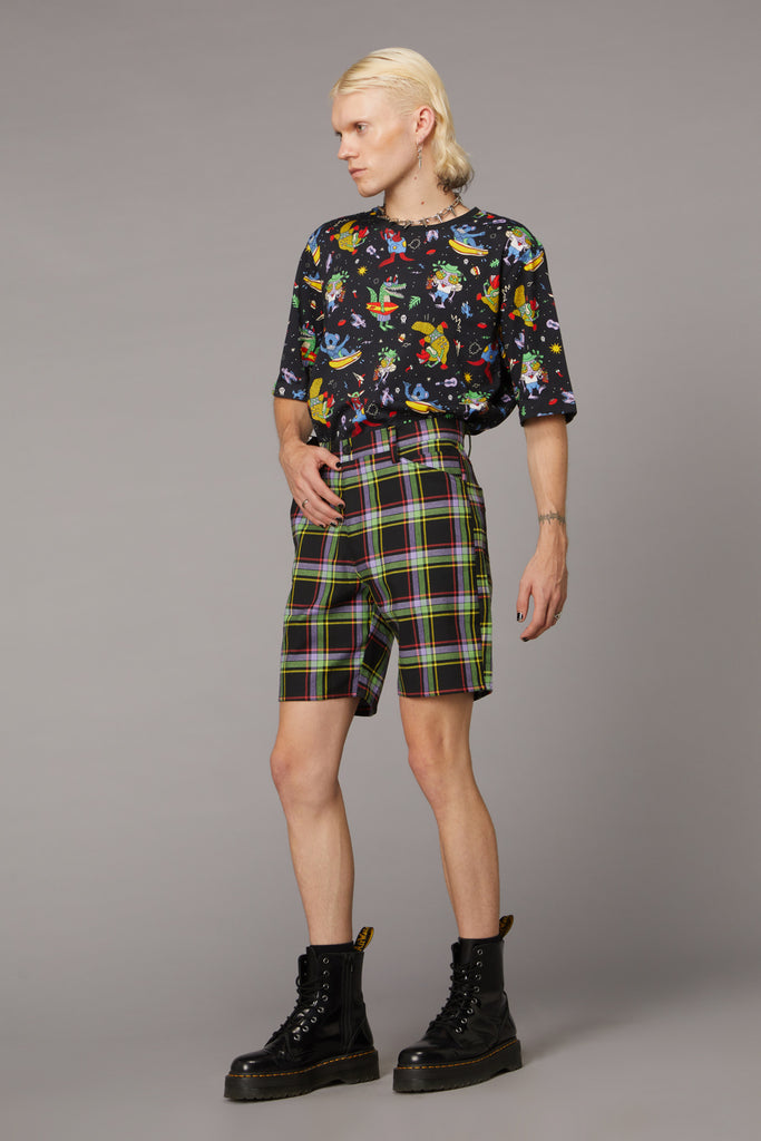 Vivid Tartan Unisex Short Dangerfield