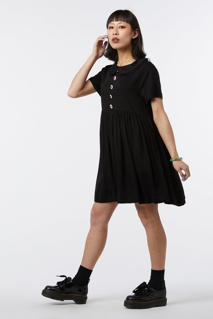 Dangerfield Gem Goth Babydoll Dress