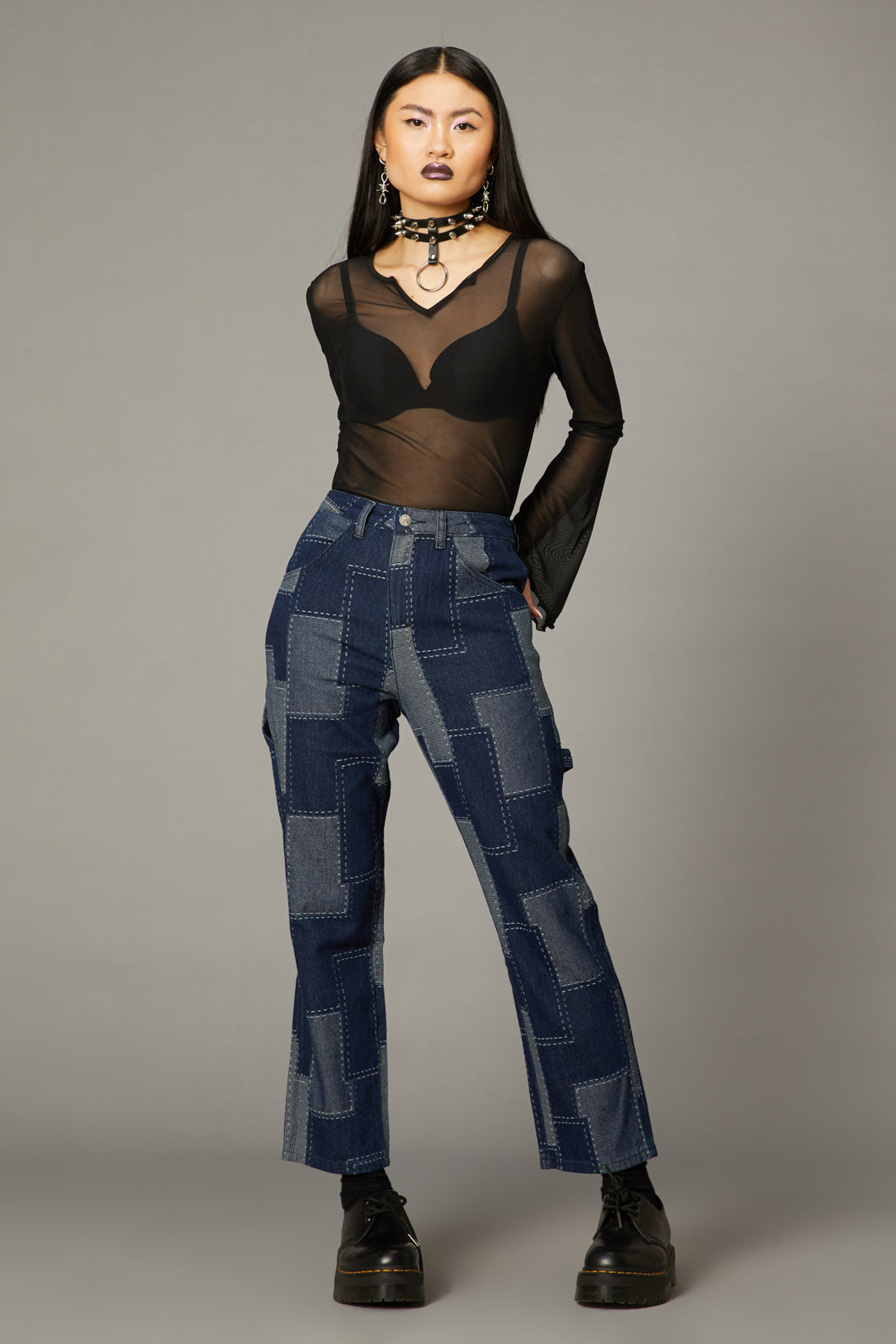 Dangerfield Patchwork Denim Jean