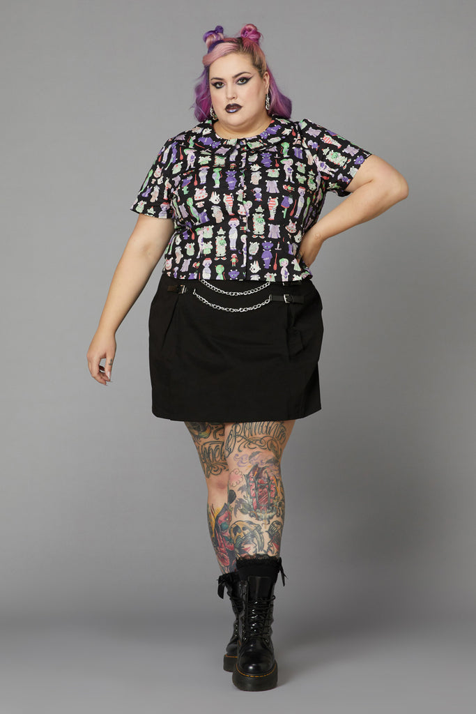 Dangerfield - Curve Creepy Cuties Blouse