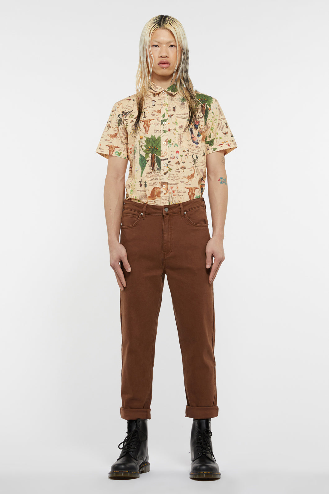 brown