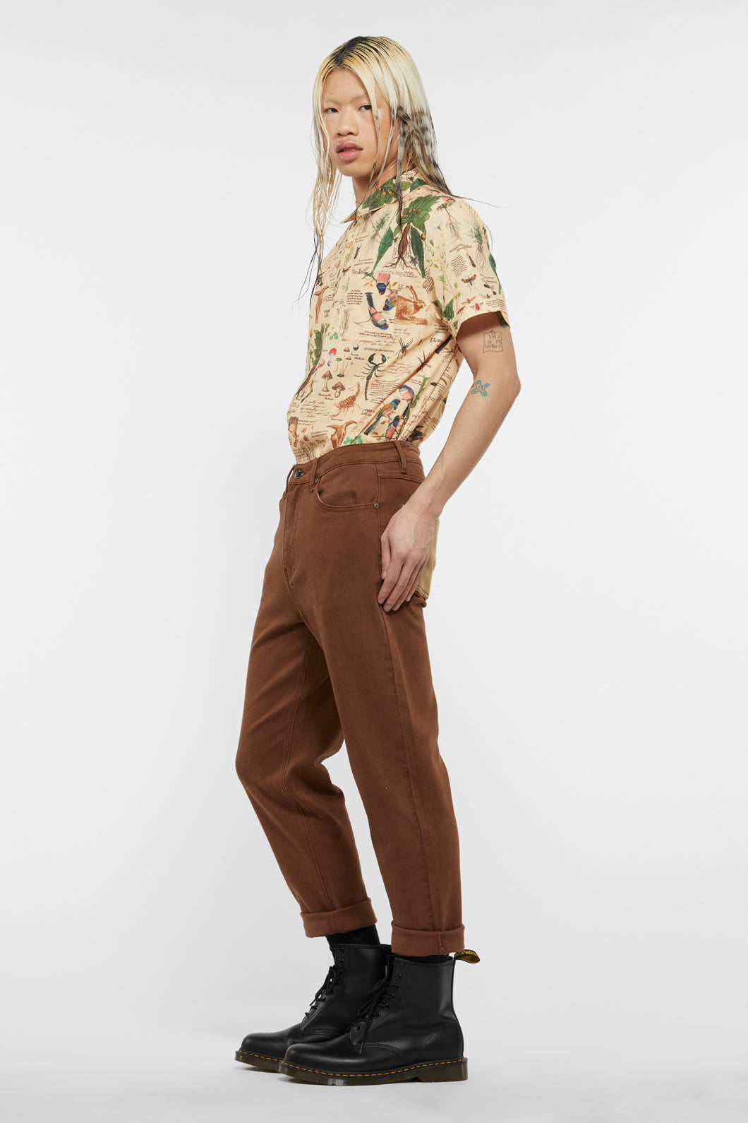 brown