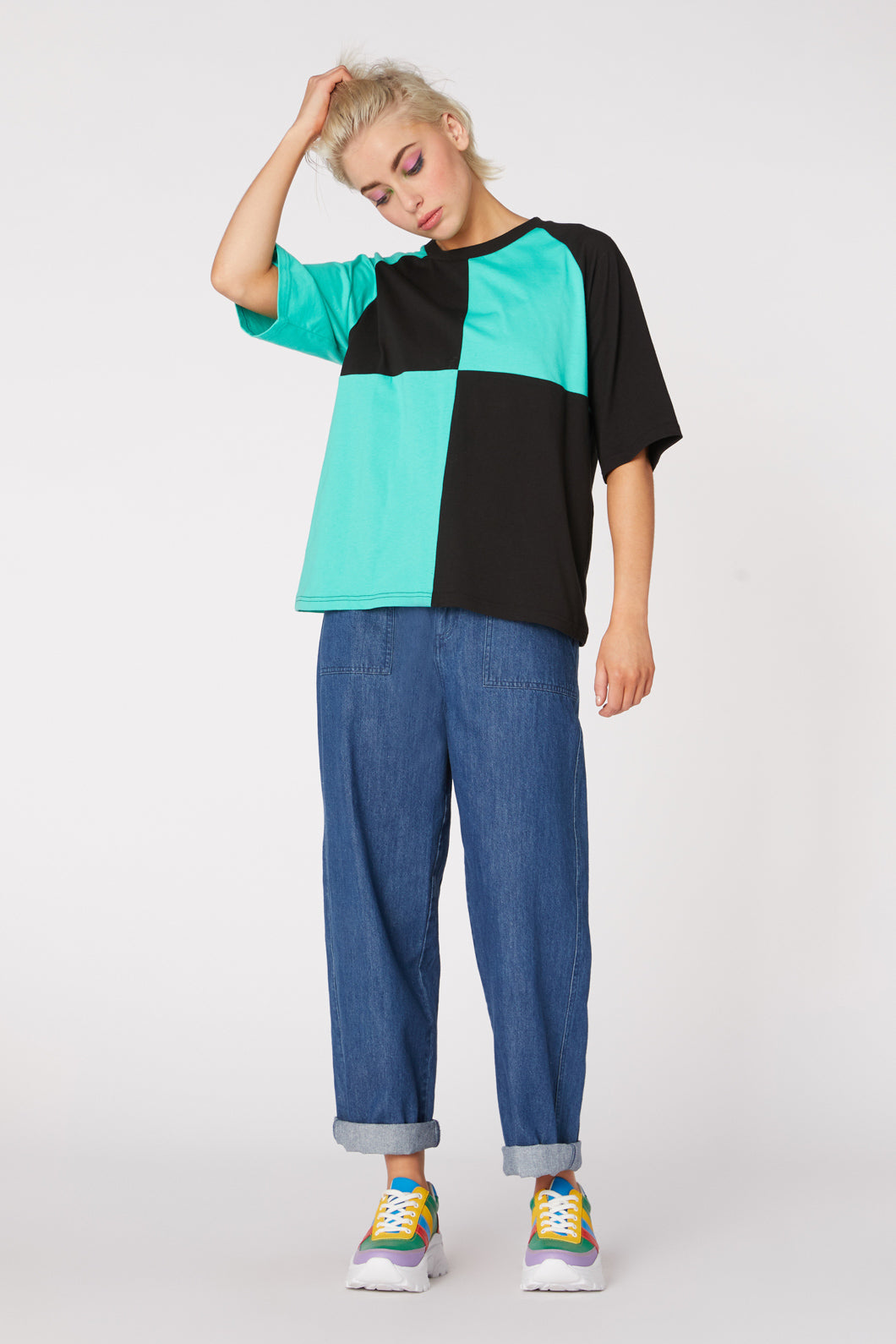 green-black