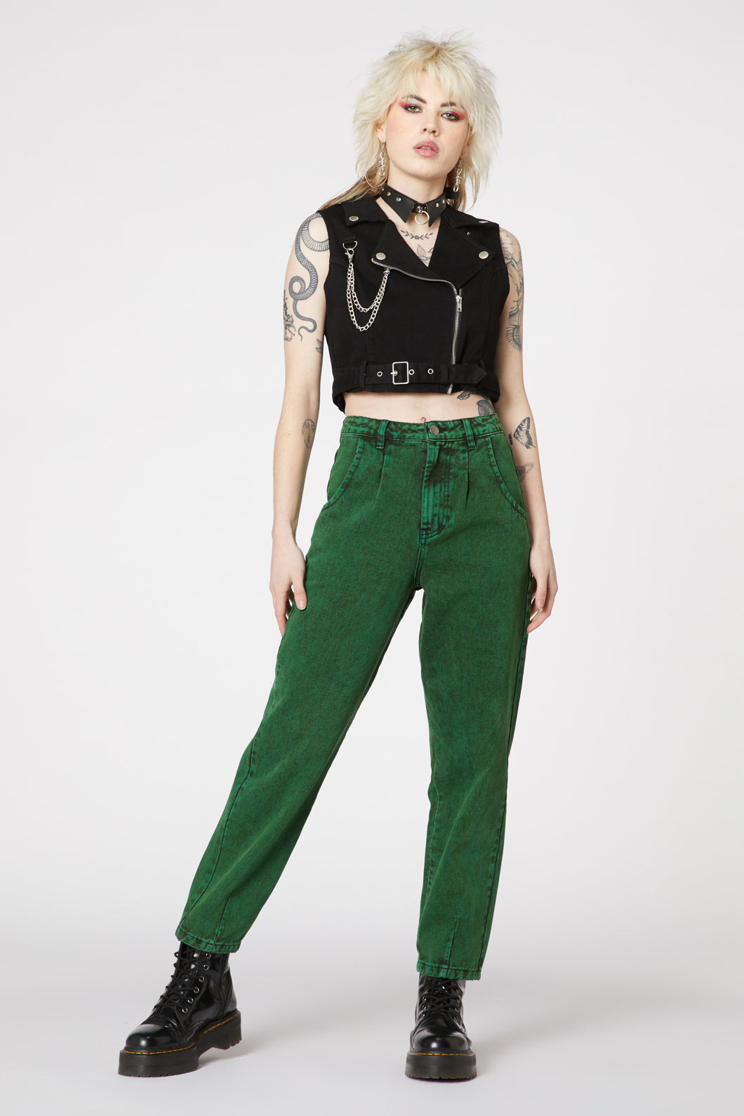 green