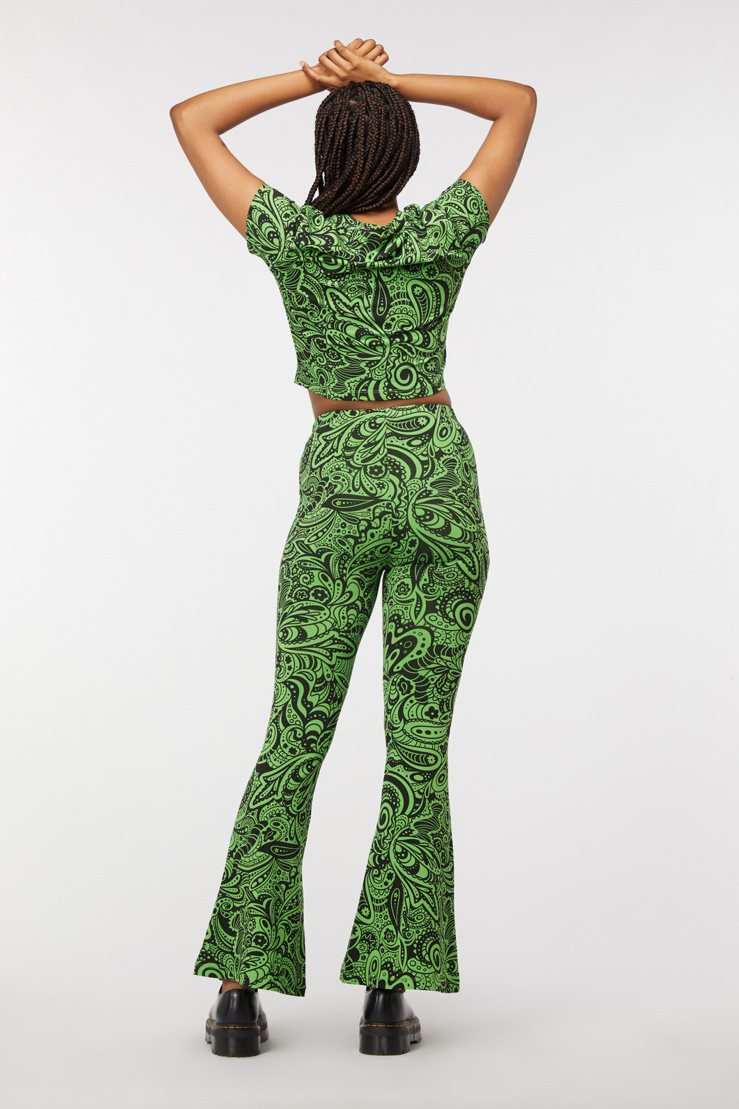 green-black