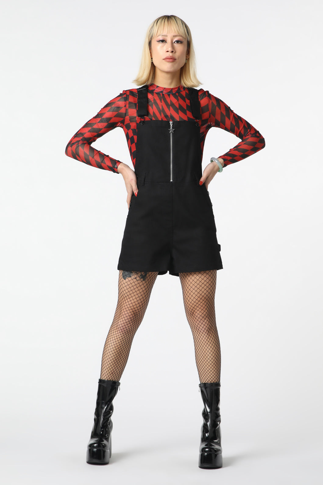 Dangerfield Zip Goth Overall