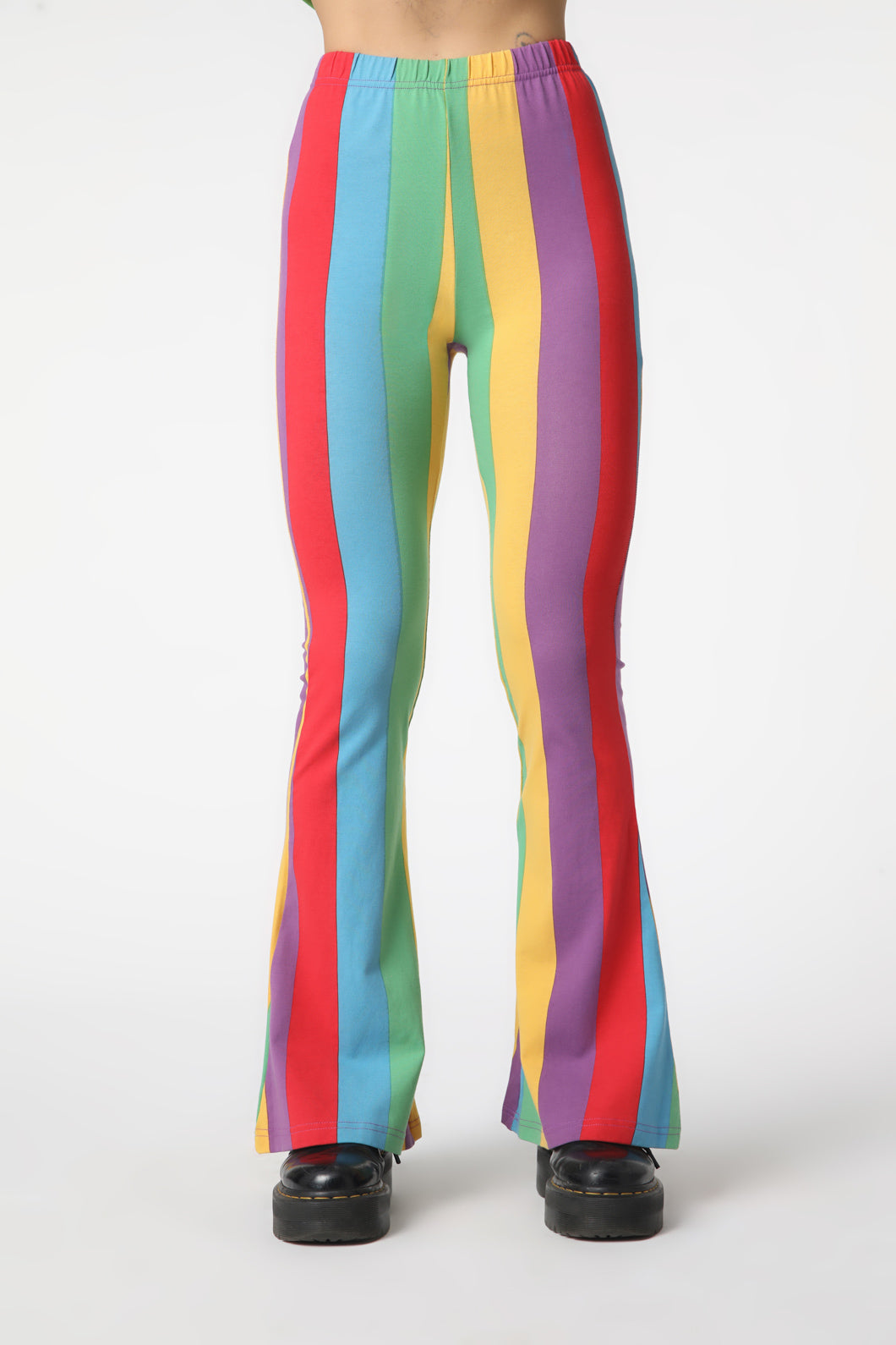 Dangerfield - Rainbow Stripes Flare Pant