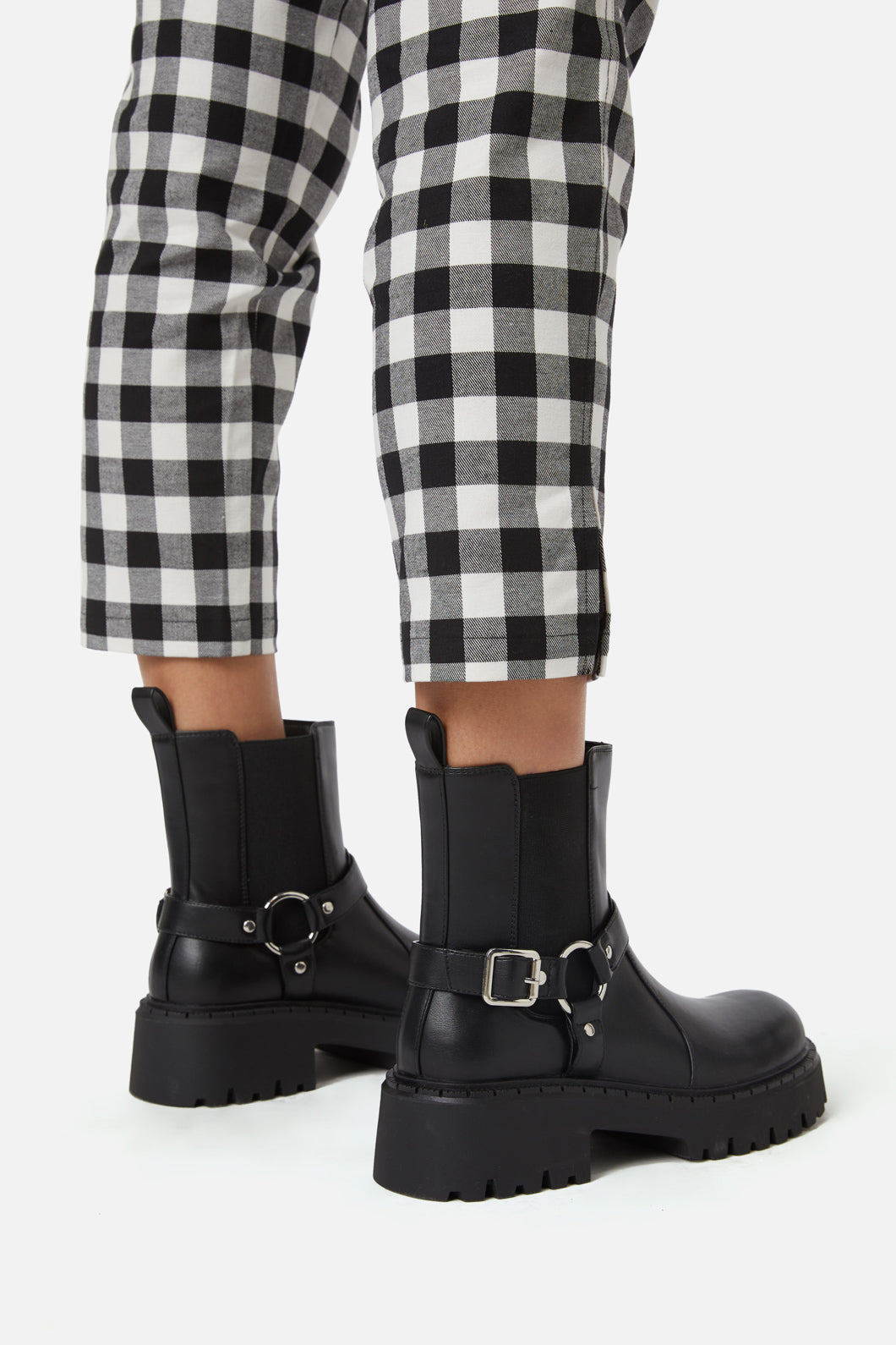 Biker boots cut out best sale