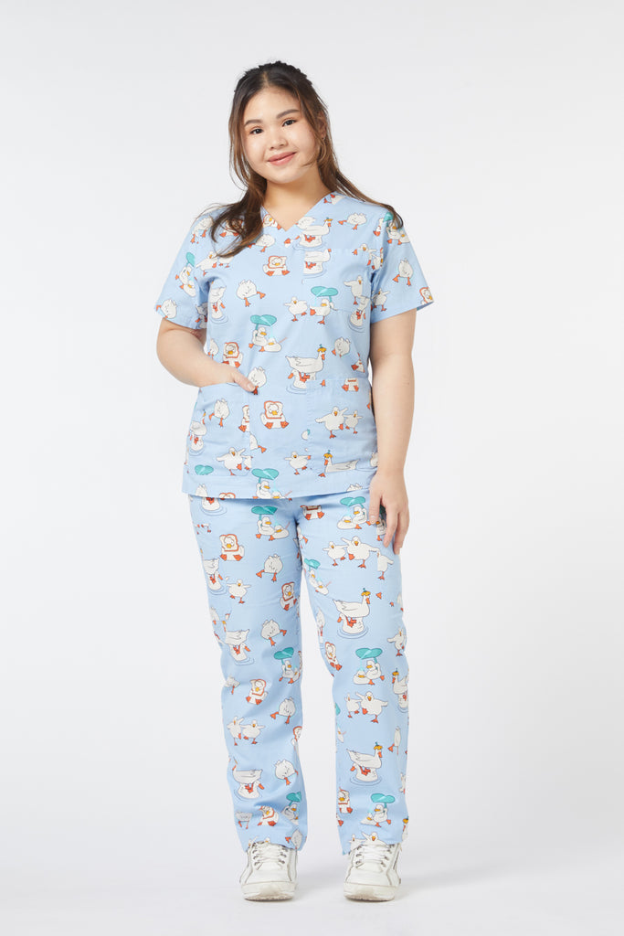 Puddle Duck Scrub Set Dangerfield