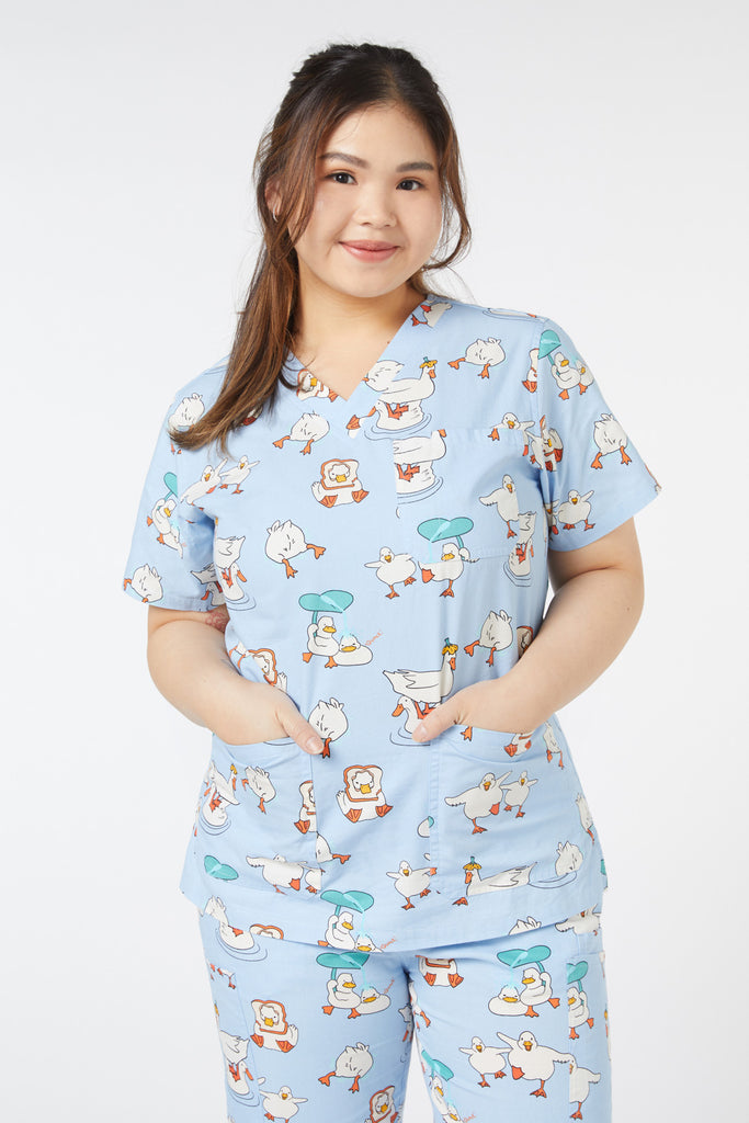 Puddle Duck Scrub Set – Dangerfield