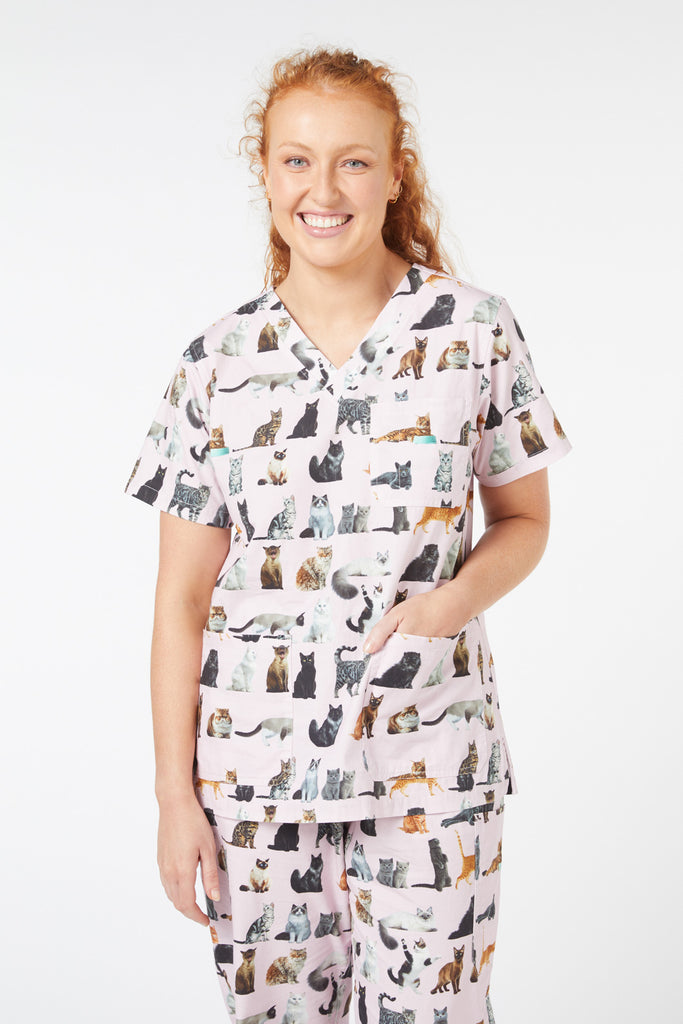 All The Cats Scrub Set – Dangerfield