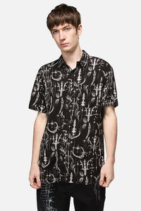 Black Friday - Cyber Print SS Shirt - black