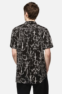 Black Friday - Cyber Print SS Shirt - black
