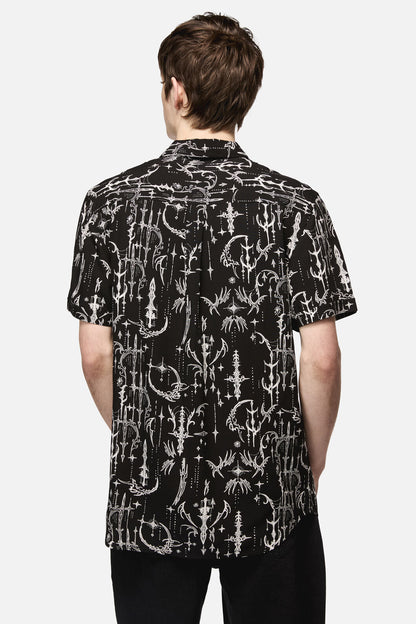 Black Friday - Cyber Print SS Shirt - black