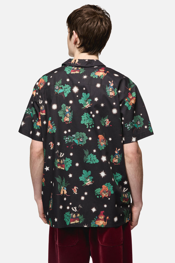 Black Friday - Keeper Of The Woods Short Sleeve Shirt - black