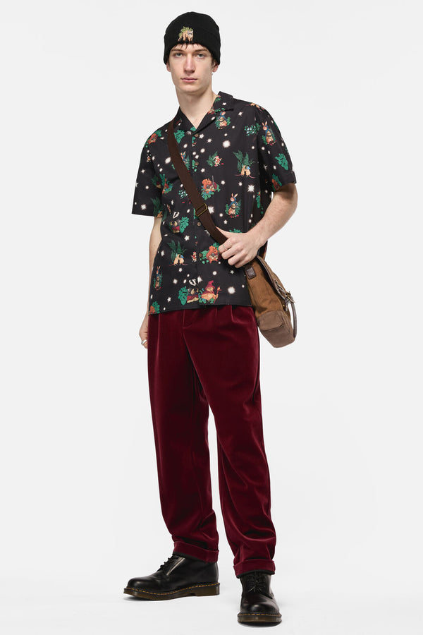 Black Friday - Keeper Of The Woods Short Sleeve Shirt - black