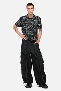 Black Friday - Radio Raver Punk Pant  - black
