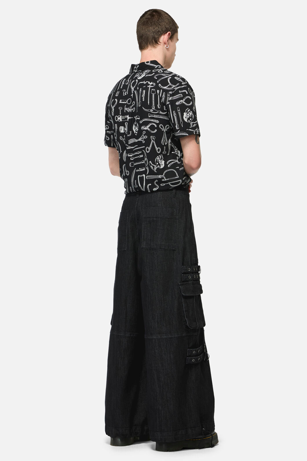 Black Friday - Radio Raver Punk Pant  - black