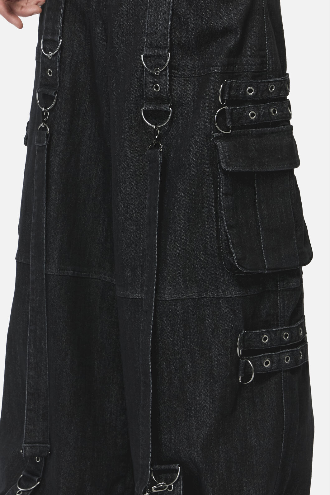 Black Friday - Radio Raver Punk Pant  - black