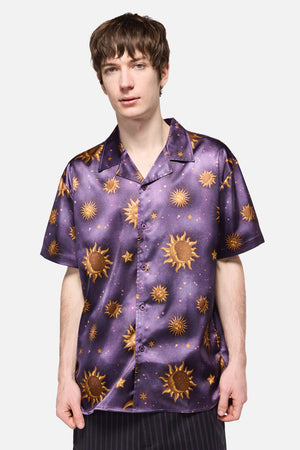 Black Friday - Cosmic Light Whimsy SS Shirt - purple